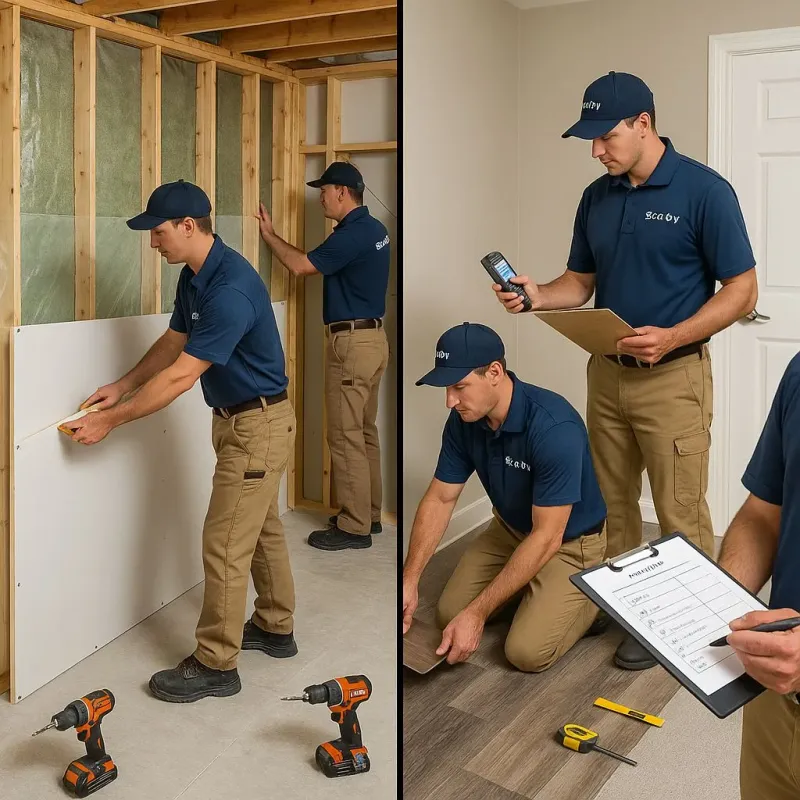 Repairs and Reconstruction process in Earlington, KY